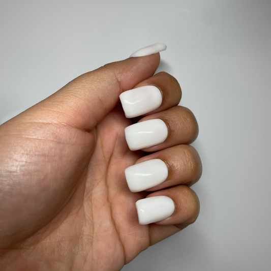 Milky White — Effet Gel
